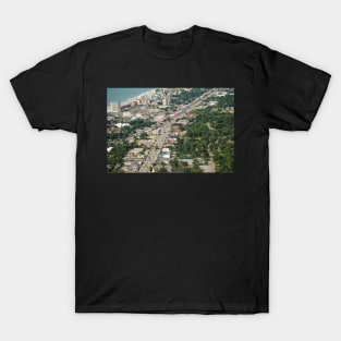 Aerial view of building, Myrtle beach T-Shirt